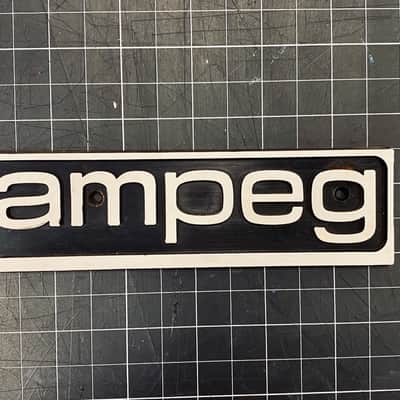 Ampeg V4 SVT Logo - 1970’s - Rectangle image 1