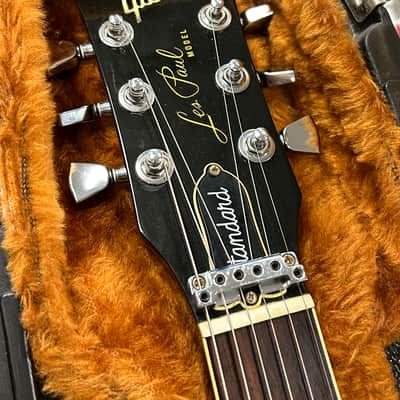 CLEAN! 1983 Gibson Les Paul Standard w/Factory Kahler Tremolo & Original Chainsaw Case - Tobacco Burst image 18