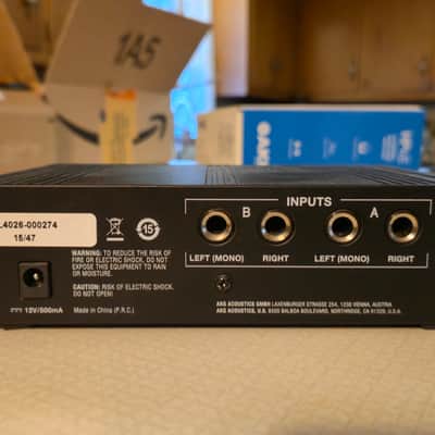 AKG HP4E 4-Channel Headphone Amp 2010s - Black image 4