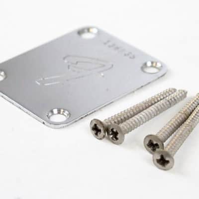 1966 Fender Stratocaster/Telecaster/Jaguar/Jazzmaster/Precision Bass 4-Bolt Neck Plate Early-CBS 1960s USA image 5