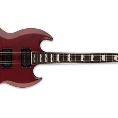 LTD LVIPER1000ETQMSTBCS VIPER-1000 EVERTUNE STBCS SEE THRU BLACK CHERRY image 7