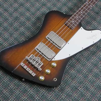 1981 Greco Japan TB Thunderbird IV-Style Sunburst! w/original gigbag image 2