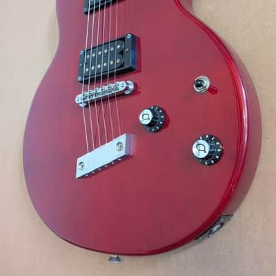 DeArmond M65 Single Cut LP Electric Guitar Red image 2