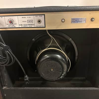 COLLECTORS ! Vintage 70’s Gibson G35 Guitar Combo Amplifier image 6