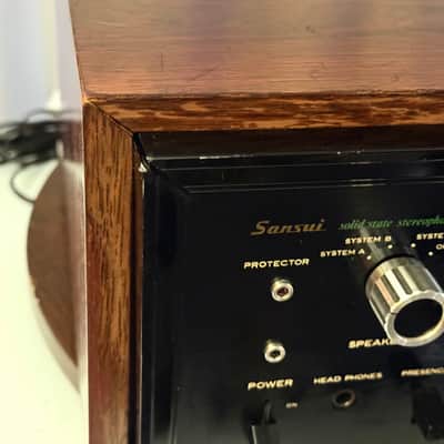 🎶✨ Sansui AU-777 Vintage Integrated Amplifier (100V JDM) w/ Original Wood Case – Serviced & Cleaned✨🎶 image 8