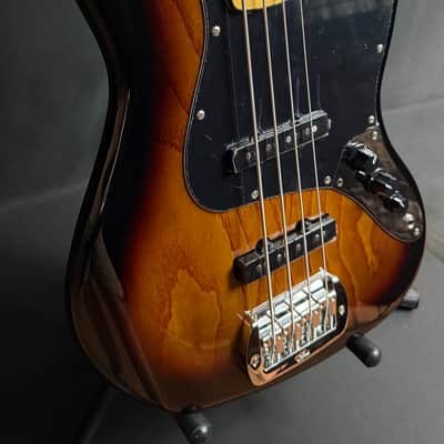 G&L Tribute JB 4-String Bass Guitar 3-Tone Sunburst Finish image 5
