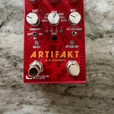 Source Audio Artifakt Lo-fi Elements 2024 - Present - Red image 1