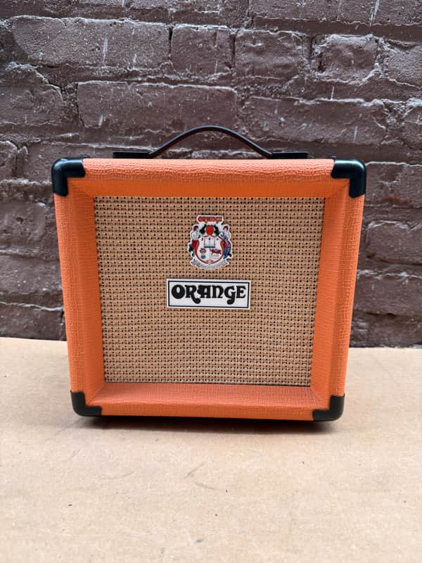 Orange PPC108 1x8 Guitar Speaker Cabinet 20W 8 Ohm Orange Tolex