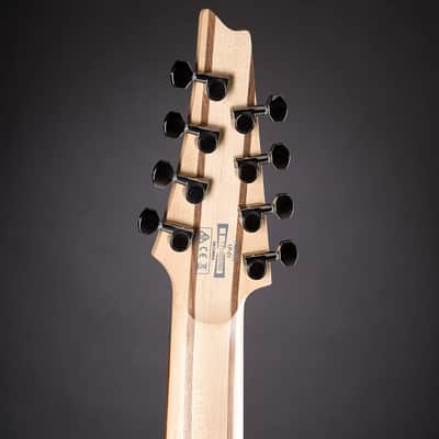 Ibanez Model RGMS8BK Multi Scale 8 String Electric Guitar - Black image 6
