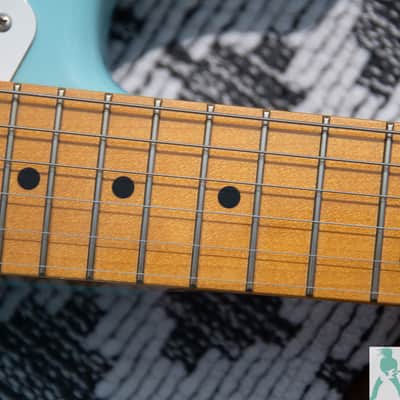 Fender ST-57 MIJ '57 Stratocaster Reissue - Sonic Blue - Made in Japan Pro Set Up w Perfect Frets/Action/Intonation! image 14