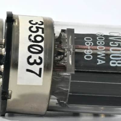 2x 1960's Tung-Sol 6080/CV5008 Double Square Getter Black Plate Amplitrex Tested image 8