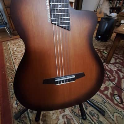 Prudencio Saez Shadow Classical Electric Solid Mahogany Top image 1