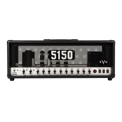 EVH 2257400010 5150 Iconic Series 80W Amplifier Head with Green and Red Channels, Noise Gate Control and 2-Button Footswitch (Black)
