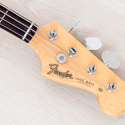 2023 Fender Traditional 60s Jazz Bass, Aged Sherwood Green, Japan MIJ image 4