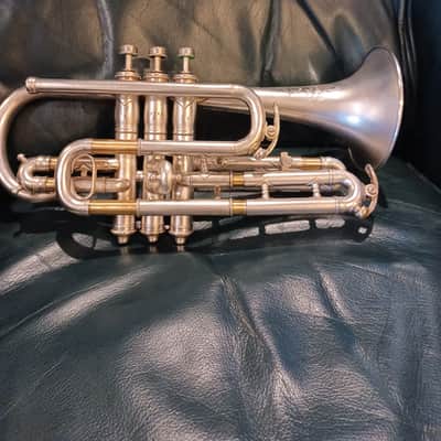 J.W. York & Sons cornet 1903 - silver image 5