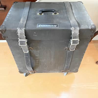 Vintage 1972 Ludwig Hollywood Drum Set Factory Complete Time Capsule Black Pearl Zildjan -See Video! image 23
