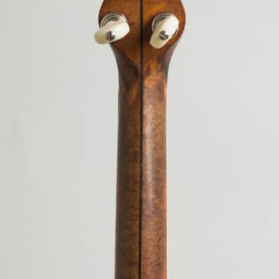 Plectrum Banjo, made by Lyon & Healy, c. 1925, black hard shell case. image 6