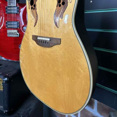 Ovation Collector's Edition Nutmeg Stain 1990 Electro Acoustic Guitar image 5