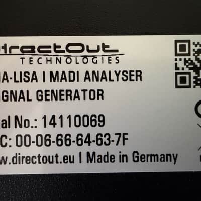 DirectOut Anna-Lisa MADI Analyser & Signal Generator image 3