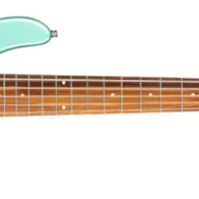 Sadowsky MetroExpress 24-Fret Modern Bass, Morado Fingerboard, 5-String - Solid Sage Green Metallic High Polish image 12