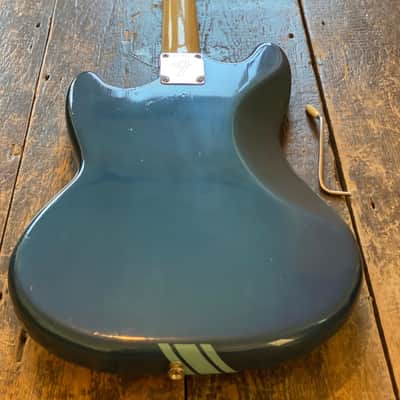 Original Vintage 1969 USA Fender Mustang Lake Placid Blue Competition w/ OHSC. '27' Serial Prefix Kurt Cobain Nirvana image 2