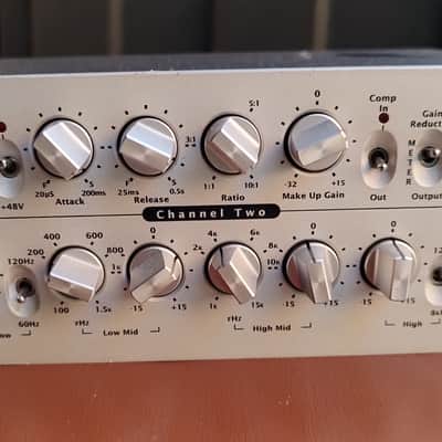 Toft Audio Designs ATC-2 Two-Channel Mic Pre / Compressor / Equalizer 2000s - Silver image 3