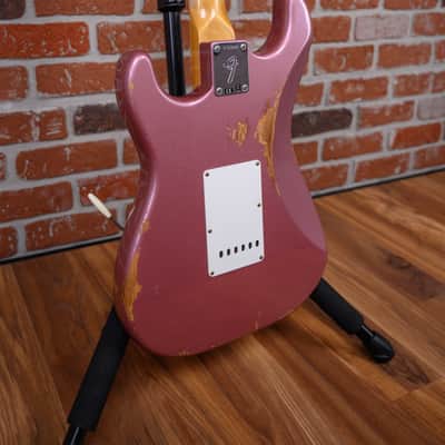 Fender Custom Shop Yngwie Malmsteen Stratocaster Heavy Relic Burgundy Mist Metallic 2026 w/OHSC image 10