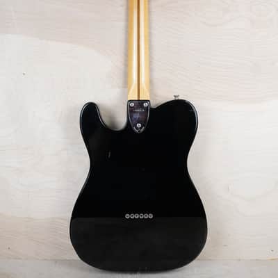 Squier CTC-55 Telecaster Custom 1983 Black Vintage Fender Japan Fujigen MIJ w/ Bag image 3
