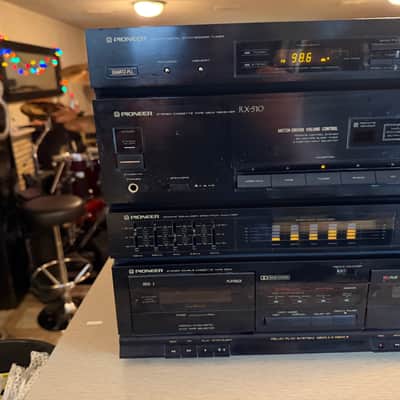 Pioneer Graphic Equalizer Stereo Double Deck Receiver Model RX-510 Tested Works! image 5
