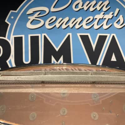 Rogers -1960s Dyna-Sonic 10x14" Marching Snare Drum, White Marine Pearl image 20