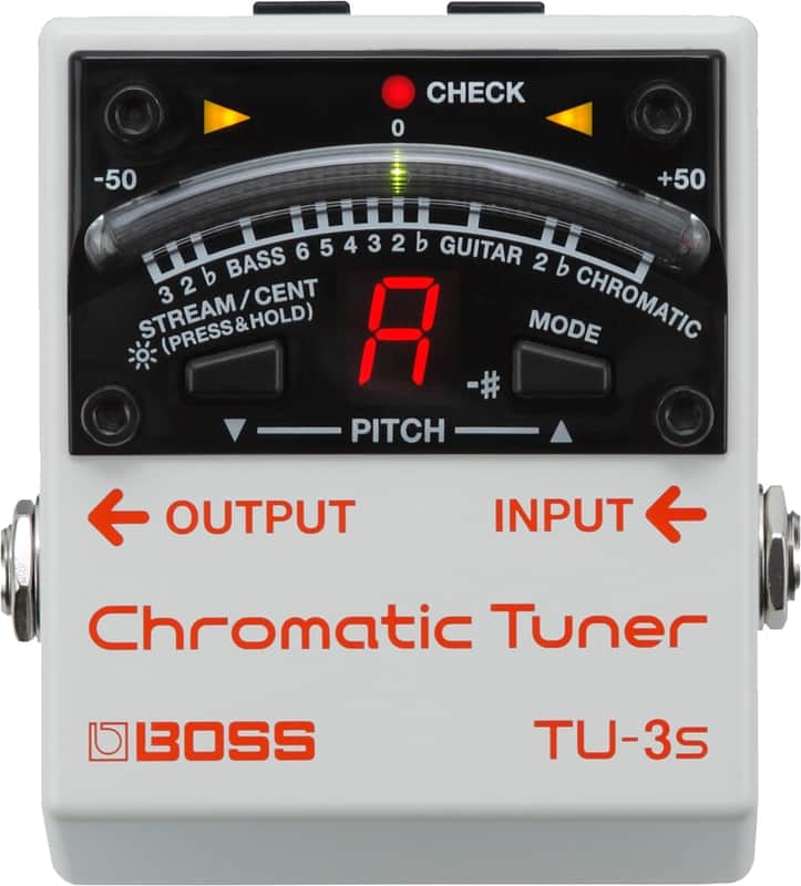 Boss TU-3s Chromatic Tuner image 1