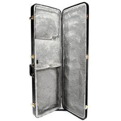 Boblen REB - Electric Bass Guitar Rectangular Deluxe Case, Black- Yorkville YBC4H-RECT image 2