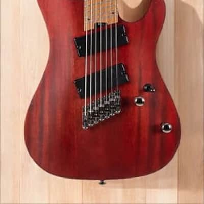 Cort KX307MS 7-String Multi-Scale (25.5Ã‚ 27Ã‚) - Open Pore Mahogany image 2