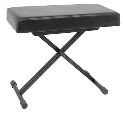 Quik-Lok BX-8 Small Keyboard/Piano Bench with Extra Thick Cushion image 1