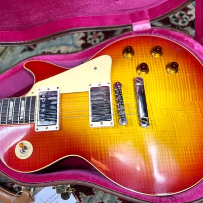 Gibson Custom Shop '59 Les Paul Standard Reissue 2020 - Present - Washed Cherry Sunburst VOS image 2