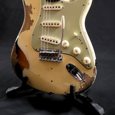 B2 61 Strat Heavy Relic - AVWH/3TSB image 3