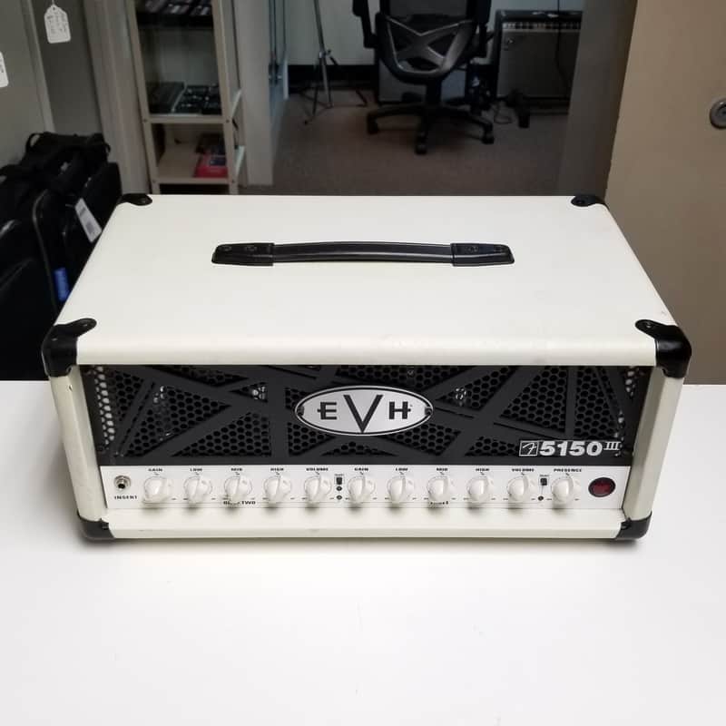 used EVH 5150III 6L6 50-Watt Amp Head in Ivory, Very Good Condition image 1