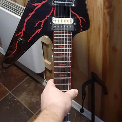 FireFly Dimebag Darrell Blood Bolt Tribute 6 String Electric Guitar image 9