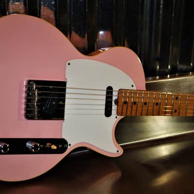 Strings & Things St. Blues Custom Bluesmaster II 1984 Shell Pink. Guitar that ruined Billy Squier image 3