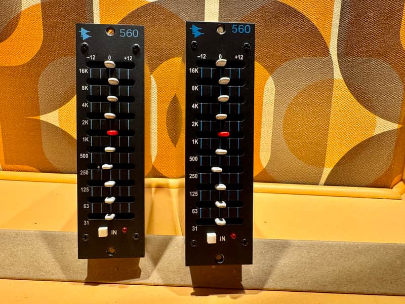 Paire - API 560 500 Series 10-Band Graphic Equalizer Module (x2) imagen 1
