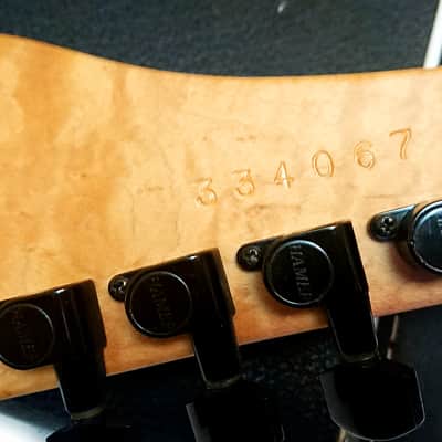 HAMER USA Diablo Left Handed in Transparent Cherry Red 1993 image 21