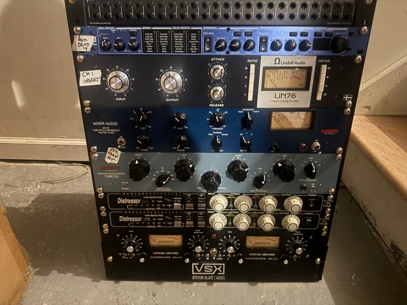 Empirical Labs EL8-X Distressor with British Mode Stereo Pair Like New- Black image 1