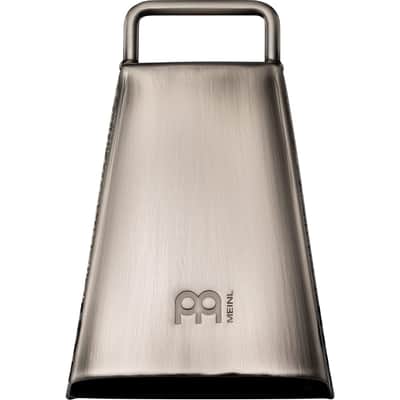 Meinl Handheld 6 1/4 Hand Brushed Steel Finish Bell image 1