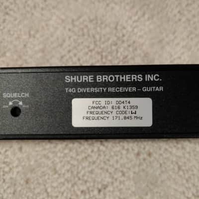 Shure T4G Guitarist Diversity Wireless System image 5