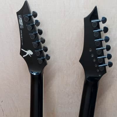 Dean Dave Mustaine VMNT Double Neck 12 string / 6 string Classic Guitar Black  2010 Black image 13