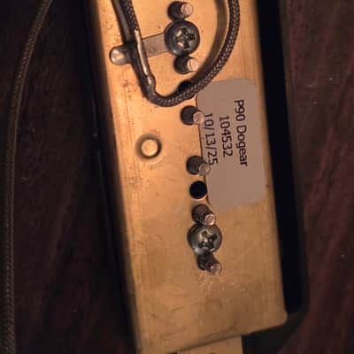 Gibson P-90 DC Dogear Black Cover image 2