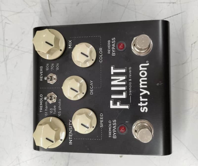 Strymon Flint Reverb and Tremolo V2 2022 - Present - Black image 1