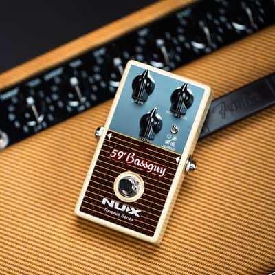 Nu-X 59 Bassguy Bass Guitar Overdrive Effect Pedal image 5