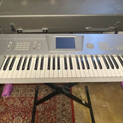Korg Trinity Plus 61-Key 32-Voice Polyphonic Workstation 1996 - Silver