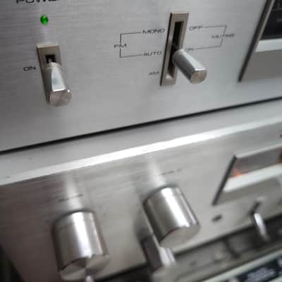 Pioneer SA-606 Amplifier and TX-606 Tuner Operational Rare image 7